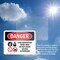 Signmission Lead Renovation Work Danger Sign, Vinyl Decal, 10in W x 7in L, 2PK OS-2PACK-DS-D-710-L-2182 - alternate 3